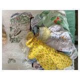 Box of Vintage Doll Clothes