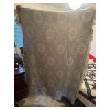 2 Patterned Throw Blankets