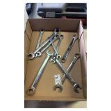 Tray Lot of Wrenches