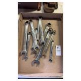 Tray of Craftsman Wrenches