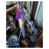 Sharks steam mop, spin mop, and other cleaning