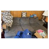 Couch with Pillows NO CONTENTS