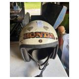 Vintage Honda Motorcycle Helmet