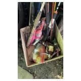 Lot of Fishing Poles, Reels and More