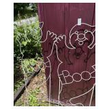 Metal decor