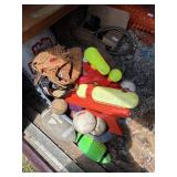 Balls, squirt guns