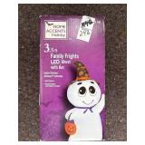 Inflatable LED Ghost with Hat NIB