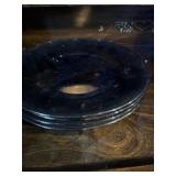 Comply blue plates , bowels ,deep pie plate