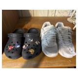 Nike Air 5.5 and Crocs
