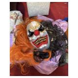 Costumes, masks, and Halloween makeup