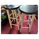 Bar stools with metal legs -2