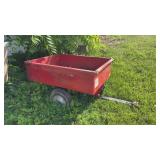 Red Garden Cart