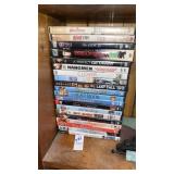 Lot of DVDs, Hangmen, The Break-Up, etc.
