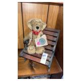 Boydï¿½s Bear and Doll Bench