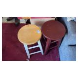 Two Wooden Stools