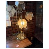 Vintage Hollywood regency style tulip 4light