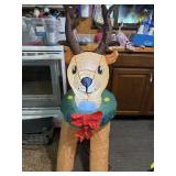 Inflatable reindeer