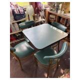 Vintage table and 4 chairs