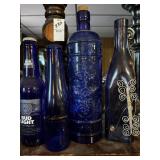 Blue bottles