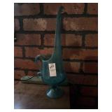 MCM  LE Smith style peacock pitcher
