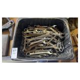 Tray of Assorted Wrenches