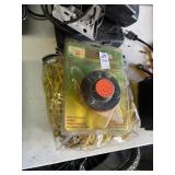Weed eater line and plastic chain