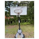 Basketball with extra hoop
