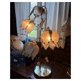 Vintage Hollywood regency style tulip 4light