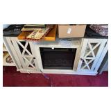 Twin Star Fireplace Cabinet NO CONTENTS