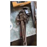 Lot of Pipe Wrenches