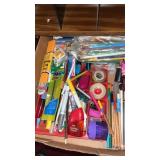 Office Materials, pencils, markers, etc.