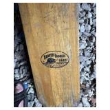 Wooden oar