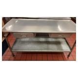 Stainless Steel Commercial Prep Table