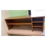 Wooden top of desk organizer 47inch long