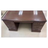 Stained wooden desk 60x30inch