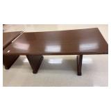 Stained wooden table 6x3ft