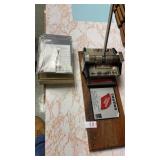 Ellison Manual letter die cutting machine with