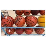 4 womenï¿½s sized basketballs