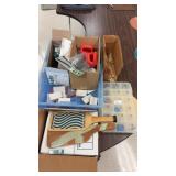 Lot of miscellaneous (rulers, air hockey
