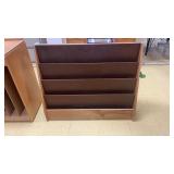 Wooden Bookshelf Display