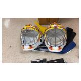 Myles ultra pro II floor hockey goalie helmet and