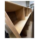 Childrenï¿½s wooden locker unit 54 in wide 48 in 1