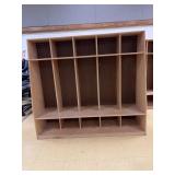 Childrenï¿½s wooden locker unit 54 in wide 48 in 1