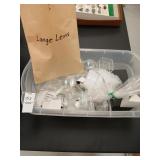 Lot of magnifying glass lenses