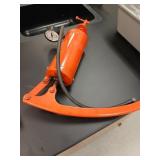 Bench mount hand air pump