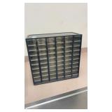 Small parts storage cabinet
