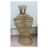 Vintage Wicker mannequin