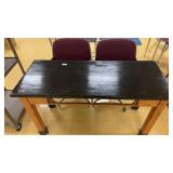 Vintage Steelcase chairs (2) and wooden school