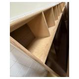 Childrenï¿½s wooden locker unit 54 in wide 48 in