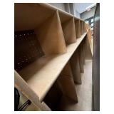 Childrenï¿½s wooden locker unit 54 in wide 48 in